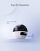 EZVIZ Security Camera C7, 2K+ / 4MP Dual-Lens CCTV Camera for Home, Baby Monitor with 360&deg; View, Night Vision, Human/Pet Detection, Auto Tracking, Two-Way Calling, Patrol Mode, Alexa &amp; Google Control
