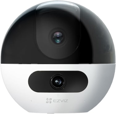 EZVIZ Security Camera C7, 2K+ / 4MP Dual-Lens CCTV Camera for Home, Baby Monitor with 360&deg; View, Night Vision, Human/Pet Detection, Auto Tracking, Two-Way Calling, Patrol Mode, Alexa &amp; Google Control