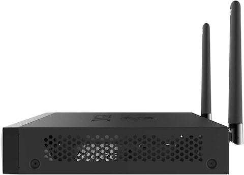 X5S-4W Wireless Network Video Recorder (NVR) with HDMI/VGA Output, Supports Up to 4 Wi-Fi Cameras, H.265 Video Compression, and 8TB Storage Capacity, Black