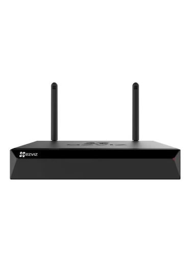 X5S-8W Wireless 8 Channel NVR, Supports High-Resolution Cameras of Up to 3K Video Quality, Wi-Fi Range (2.4G) Up to 100 m, H.265 Video Technology, HDMI/VGA Output, Supports Up to 8TB Storage, Black