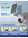 HB8 Lite 4G &amp; Wi-Fi Smart Home Battery Camera Kit &ndash; 2K+ HD, Pan-Tilt 340&deg;/80&deg;, AI Person &amp; Vehicle Detection, Auto Tracking, Color Night Vision with Spotlight