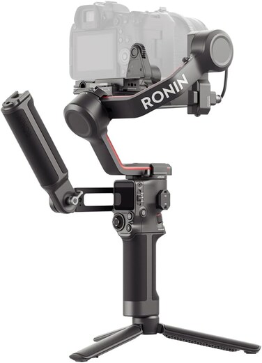 DJI RS 3 Combo - 3-Axis Gimbal Stabilizer for DSLR and Mirrorless Camera, Automated Axis Locks, 1.8" OLED Touchscreen, RS Stabilization Algorithm, black, UAE Version with Official Warranty Support
