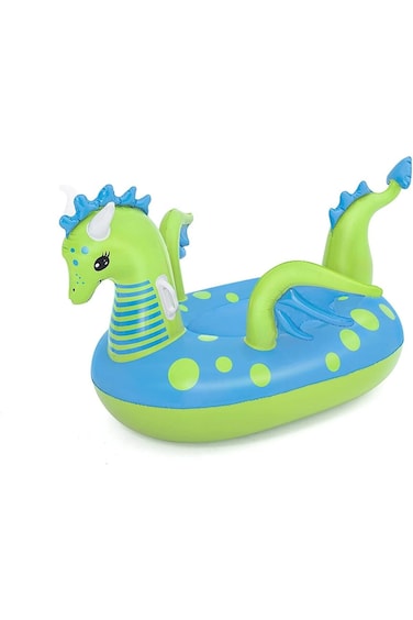Bestway Inflable Fantasy Dragon Ride On 1.34mx1.42m