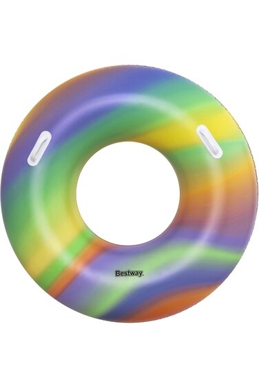 Bestway Inflatable Swimming Ring for Teens and Adults, Durable Inflatable Swimming Float, Summer W