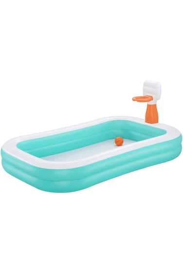 Bestway Dunk N' Splash with Basketball Hoops Family Pool 2.51 x 1.68 x 1.02m 54445
