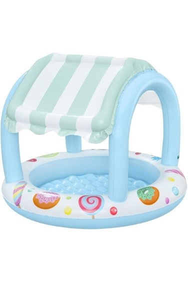 Bestway Sweet Shoppe Shaded Kiddie Pool