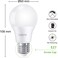 Lepro E27 Screw Bulb, Cool White 6500K, 60W Equivalent E27 LED Bulb, 8.5W 806lm Edison Screw Bulb, GLS Energy Saving E27 A19 LED Light Bulbs, Non-dimmable, Pack of 6
