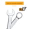 INGCO COMBINATION SPANNER SET HKSPA1088 - High-Quality 8-Piece Combination Spanner Set, Durable, Precision Engineering for Professional Use