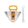 INGCO COMBINATION SPANNER SET HKSPA1088 - High-Quality 8-Piece Combination Spanner Set, Durable, Precision Engineering for Professional Use