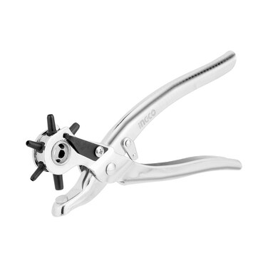 INGCO LEATHER HOLE PUNCH HLHP01 - Premium Leather Hole Punch for Precise Holes, Durable, Ideal for Leather, Fabric, and More