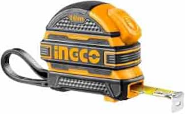 INGCO Steel Measuring Tape 10M HSMT081025 Heavy-Duty Professional Tape Measure for Construction, Carpentry, and DIY Projects