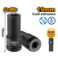 INGCO 1/2" Deep Impact Socket HDIS12191L Heavy-Duty Chrome-Moly Steel Professional Socket for Automotive, Industrial, and Mechanical High-Torque Applications