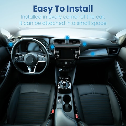 Remson Multi-Function Magnetic Phone Holder for Car Dashboard Universal Stick on 360 Rotation Strong Magnetic Mount Compatible For iPhone 13/12/11/XS/XR/X Samsung Galaxy And More