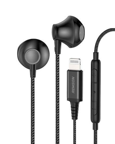 Buy [Apple MFi Certified] Remson Wired Stereo Earphones MFi