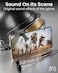 Remson Wired Stereo Earphones USB Type-C Connector Headphones Earphones Earbuds Hi-Fi In-Line Remote Compatible for Samsung Galaxy S21 Ultra 5G S20 FE Note 20/10, iPad Pro 2018 and Mac Book (Black)