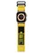 Moxedo MX23 Rugged Strap Breathable Nylon Braided Sports Band Compatible with Apple Watch Band Series 8/7/6/5/4/3/2/1/SE Ultra Woven Loop Design for 44mm/45mm/49mm (Yellow)