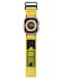Moxedo MX23 Rugged Strap Breathable Nylon Braided Sports Band Compatible with Apple Watch Band Series 8/7/6/5/4/3/2/1/SE Ultra Woven Loop Design for 44mm/45mm/49mm (Yellow)