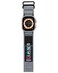 Moxedo MX23 Rugged Strap Breathable Nylon Braided Sports Band Compatible with Apple Watch Band Series 8/7/6/5/4/3/2/1/SE Ultra Woven Loop Design for 44mm/45mm/49mm &ndash; UAE Edition (Grey)