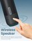 Moxedo Vacuum Flask with Built-in Wireless Speaker and LED Light Double Wall Vacuum Insulated Hot and Cold BPA Free 460ML for Gym, Home, Office, Outdoor and Work (Black)