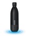 Moxedo Vacuum Flask with Built-in Wireless Speaker and LED Light Double Wall Vacuum Insulated Hot and Cold BPA Free 460ML for Gym, Home, Office, Outdoor and Work (Black)