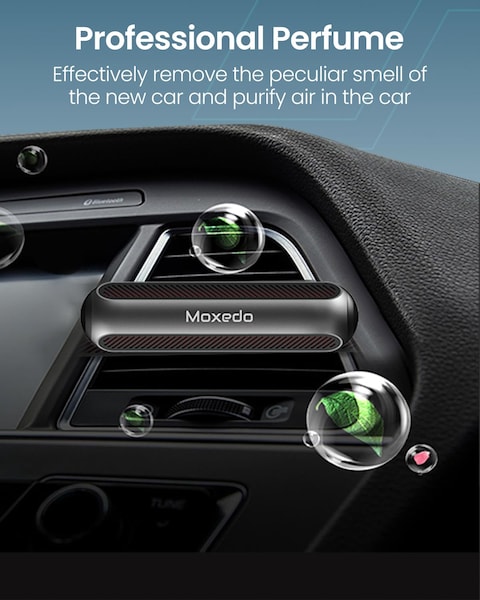 Moxedo Aromatherapy Car Diffuser Clip Perfume Air Freshener Long Lasting Fragrance with Aroma Oil for Car Air Vent