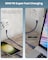 Moxedo CavoX Pro USB-C to USB-C Silicone Cable 60W PD Fast Charge and Data Sync Compatible for iPhone15/ MacBook Pro 2020, iPad Pro 2020, iPad Air 4, Samsung Galaxy S23+/S23 Ultra (Blue, 2m)