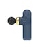 Moxedo Multi-function Muscle Pro Massager Portable Cordless Handheld Percussion Gun Deep Tissue Massager with 4 Interchangeable Massage Heads (Navy Blue)