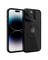 Moxedo Magnetic Protective Case 360 Protection Clear Case Hard PC with Built-in Strong Magnets Compatible with Magnetic Safe Designed for iPhone 14 Pro Max 6.7 inch (Black)