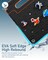 Moxedo Rugged Protective EVA Silicone Kids Case Cover, Shockproof DIY 3D Cartoon Pattern with Pencil Holder, Stand and Handle Grip Compatible for Apple iPad 9.7 inch (Black)
