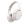 Moxedo Harmoniq Wireless Headphone Dual Powered Bluetooth Version 5.3 Foldable Fast Charging HiFi Stereo Sound, Noise Reduction Microphone, 40 Hours Long Playtime with AI Touch Control (Off-White)