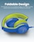 Moxedo Tiny Tunes Wired On-Ear Headphone with In-Line Remote Built-in Microphone Adjustable Foldable Design Stereo Headphone 93dB Compatible for Ipad/Phone/Tablet and Other Devices (Blue)