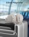 Moxedo Rave Bass Wireless ANC Headphone 42dB Active Noise Cancelling Over-Ear Headphone Dual Powered, 33 Hours Long Playtime with Built-in Microphone (Beige)