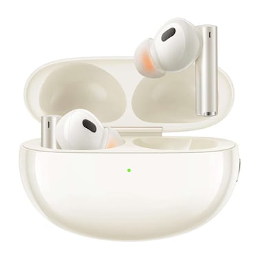 realme Buds Air 5 Pro True Wireless Earphone 50dB Active Noise Cancelling LDAC Bluetooth 5.3 Wireless Headphone - color - Sunrise Beige, RMA2120, Up to 40hrs playback( 6Mic call noise cancellation)