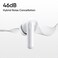 realme Buds T310 Truly Wireless in-Ear Earbuds with 46dB Hybrid ANC, 360° Spatial Audio, 12.4mm Dynamic Bass Driver, Upto 40Hrs Battery and Fast Charging (Agile White)
