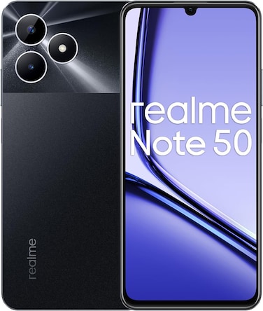 realme Note 50 4G Dual SIM 3GB RAM 64GB ROM Midnight Black -International Version