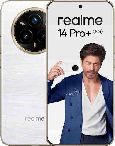 realme 14 pro+ 5G Dual SIM 12GB RAM 512GB ROM Pearl white- International Version