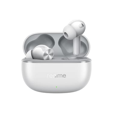 realme Buds T200 Lite Bluetooth in Ear Earbuds,4 Mic, AI ENC for Calls - Storm Grey