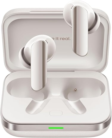 Realme Buds Air 7 Pro  Dual‑Driver ANC Earbuds   IP55 Water‑Resistant (Glory Beige)