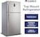 Gree Top Mount Refrigerator with Inverter Compressor, 665L Gross and 500L Net Capacity, No Frost Fridge, GRF665SSI