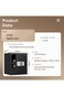 Deli Electronic Digital  Safe Box, (40x35x33cm), Steel Security Safe with Digital Lock, 10.6kg ET524 Black