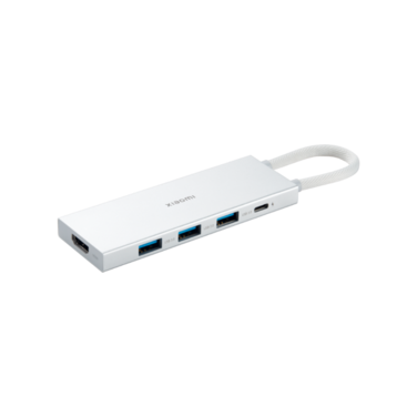 New Xiaomi Type-C Docking Station 5-in-1 USB High Transmission Adapter HDMI Computer Line Splitter Multiple Interfaces Converter