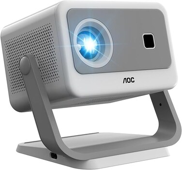 Portable Projector, 1080P, 12000 Lumen, Support 4K,5G WIFI6,Compatible with iOS/Android/PC/PS4/PS5,300-Inch Screen