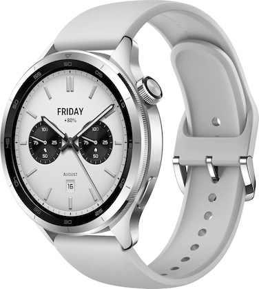 Xiaomi Watch S4 Silver  Smartwatch  1.43" AMOLED display, Long battery life, Bluetooth calling, Noise reduction, Advanced health detection, 15 days battery life