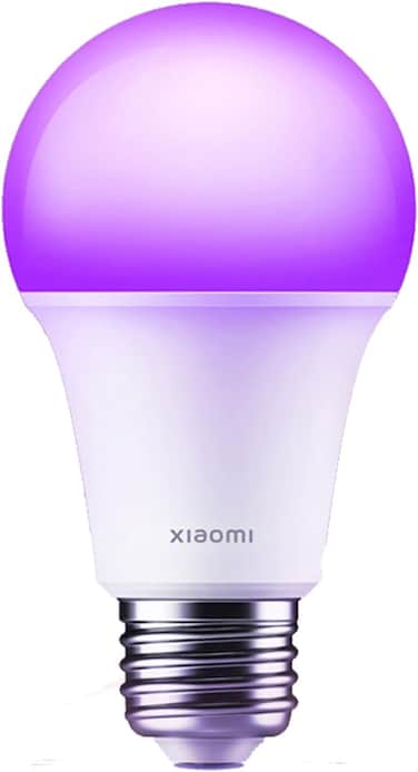 Xiaomi Smart LED Bulb (White and Color),E27 8.5W 806lm 2700K&ndash;6500K 16 Million Colors 15000h Lifespan,Matter over Wi-Fi, Bluetooth
