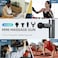 arboleaf Mini Massage Gun with Heat and Cold, Percussion Deep Tissues Muscle Massager, Full-Metal Travel Massage Gun, Portable Handheld Massager for Office Gifts for Him, Home, Athletes
