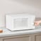 Xiaomi Microwave Oven 20L, 700W Output 1100W Input, 5 Power Levels, 35min Timer, 360&deg; Surround Heating, Fresh-Lock Defrost, Removable Glass Turntable, 2450MHz, White   BHR7990EU