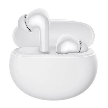 Xiaomi Redmi Buds 4 Active 12mm dynamic driver for Powerful Bass  Noise cancellation for calls   5 hours Battery life on a single charge  Fast Charging White