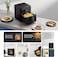 Xiaomi Smart Air Fryer 6.5L Air Fryer, 6.5L, 1800W, 100 Recipes, OLED Display, Adjustable Temperature 40&deg;C - 220&deg;C, Even Cooking 360&deg;, Black, MAF10