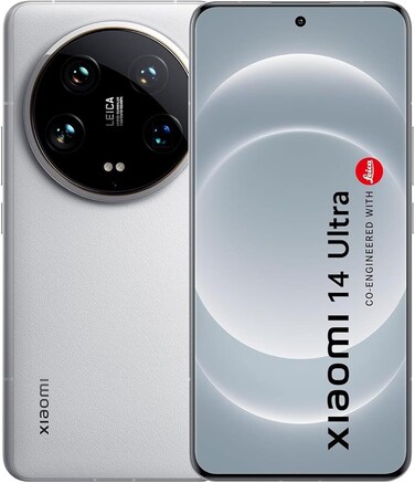 Xiaomi 14 Ultra Dual SIM, 12GB RAM, 256GB, 5G, White - Chinese Version