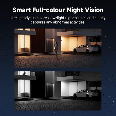 Xiaomi Outdoor Camera BW300, Security Camera, 2K Resolutio, Super-Large Battery, IP67 Dust And Water Resistance, Full-Colour Night Vision, Free Picture Guardian Service